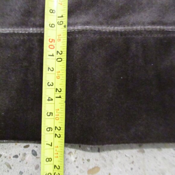 MADEWELL Womens Taupe Velvet Long Sleeve Pullover Top  S Lounge Tee - Picture 11 of 12